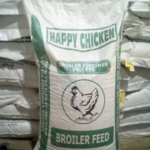 HAPPY CHICKEN BROILER FINISHER PELLETS 25KG HALF BAG