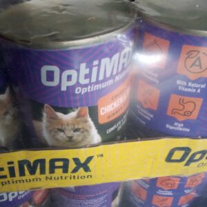Optimax nutrition for cats